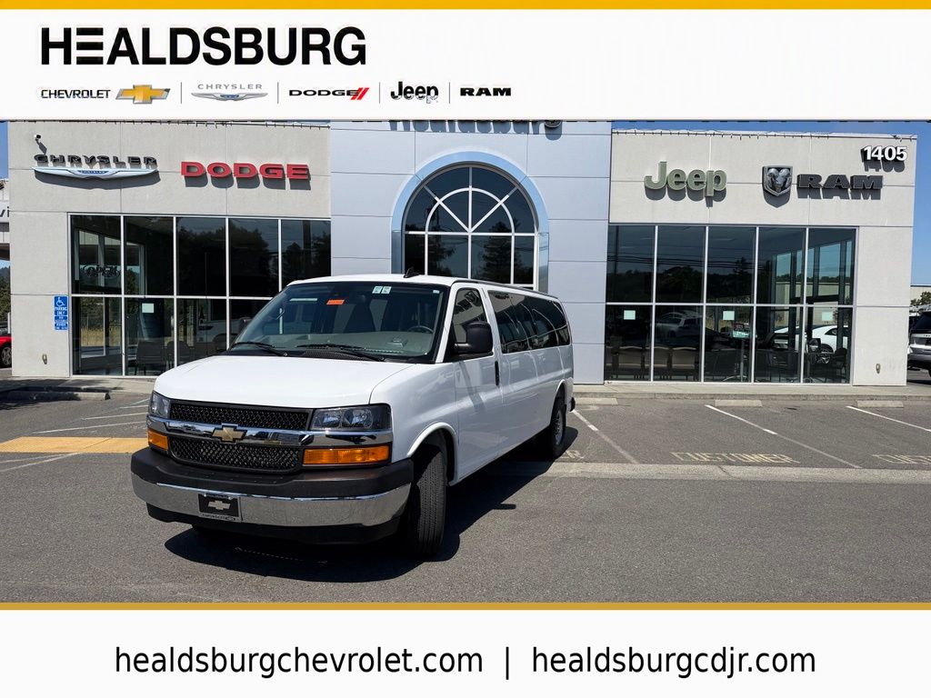 Summit White 2025 Chevrolet Express Van Rear-Wheel Drive 8-Speed Automatic Overdrive