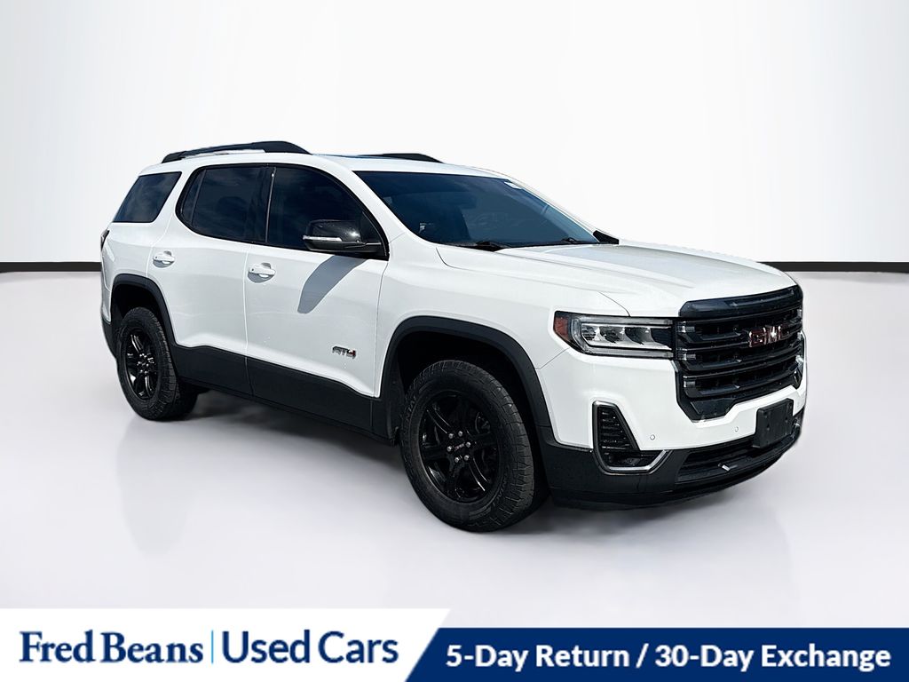 Summit White 2023 GMC Acadia SUV / Crossover Four-Wheel Drive 9-Speed Automatic