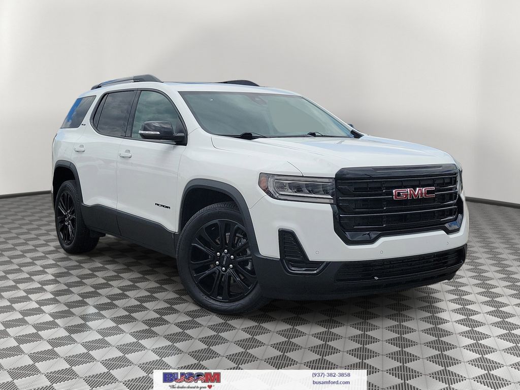 Summit White 2021 GMC Acadia SUV / Crossover Front-Wheel Drive 9-Speed Automatic