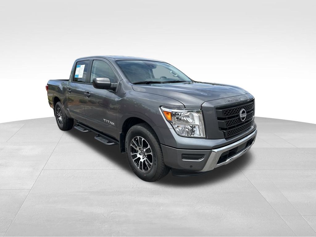2023 Gun Metallic Nissan Titan SV RWD Truck