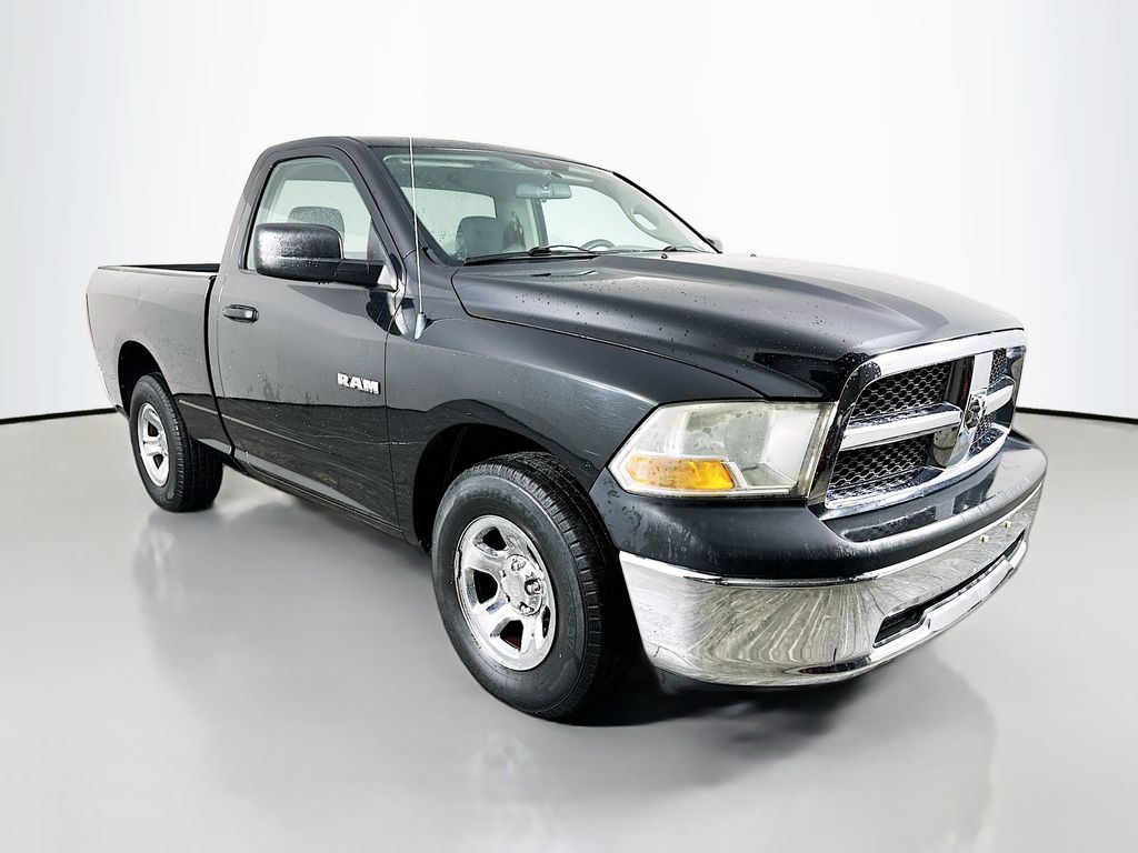 Brilliant Black Crystal Pearlcoat 2010 Dodge RAM 1500 Pickup Truck 4X2 4-Speed Automatic