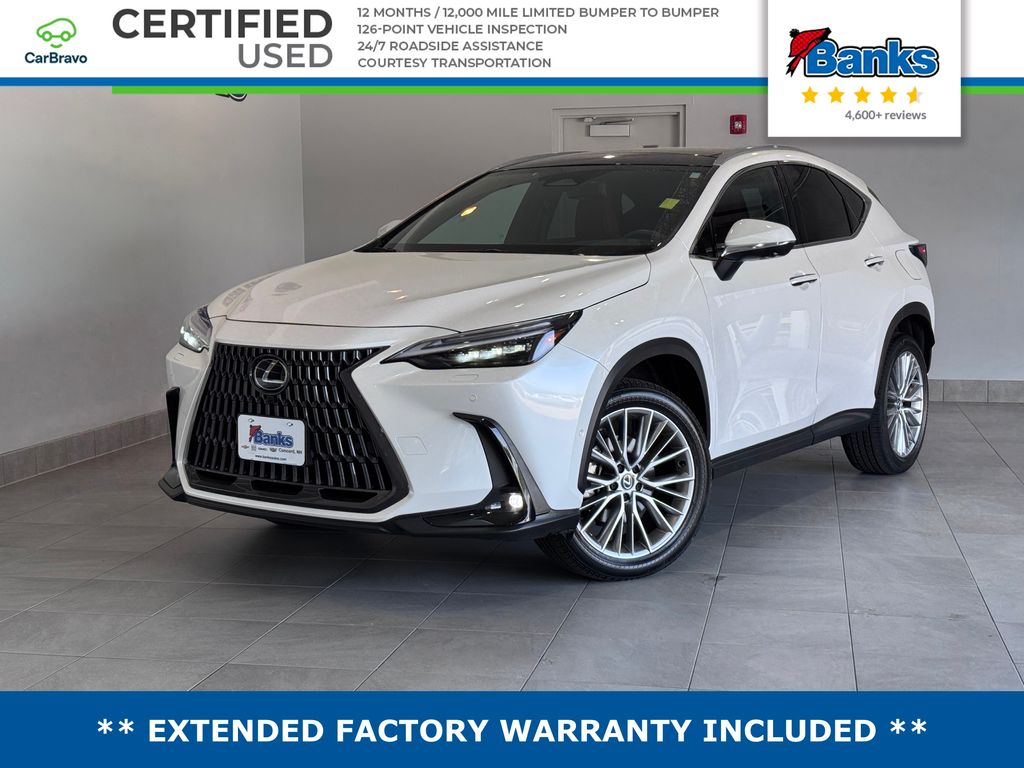 Eminent White Pearl 2025 Lexus NX SUV / Crossover All-Wheel Drive 8-Speed Automatic