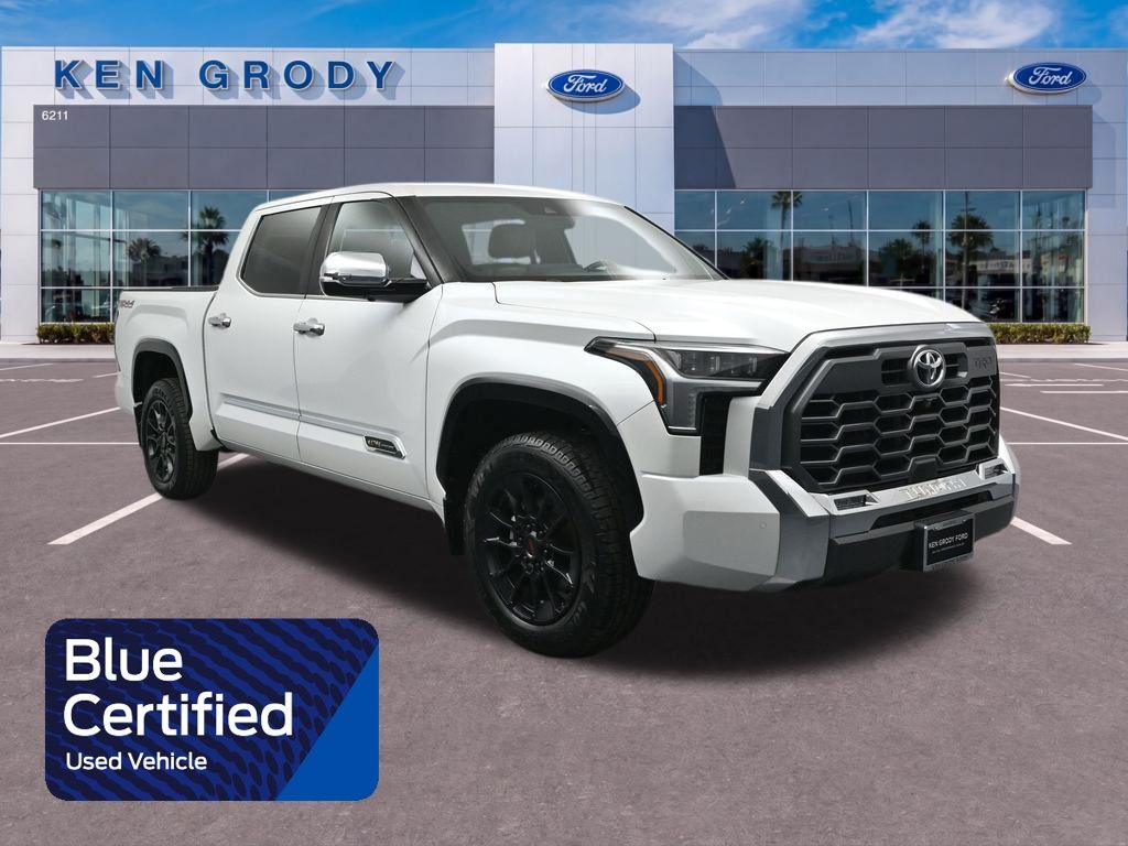 Pearl 2024 Toyota Tundra Pickup Truck Four-Wheel Drive Automatic