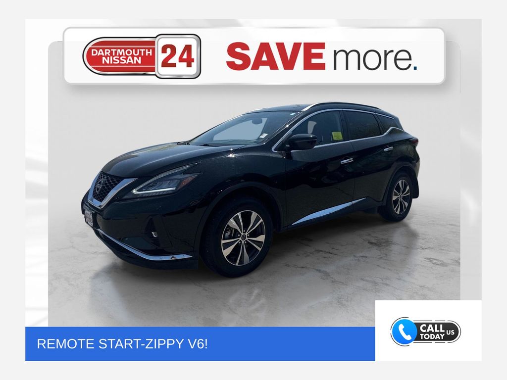 Super Black 2024 Nissan Murano SUV / Crossover All-Wheel Drive Continuously Variable Transmission