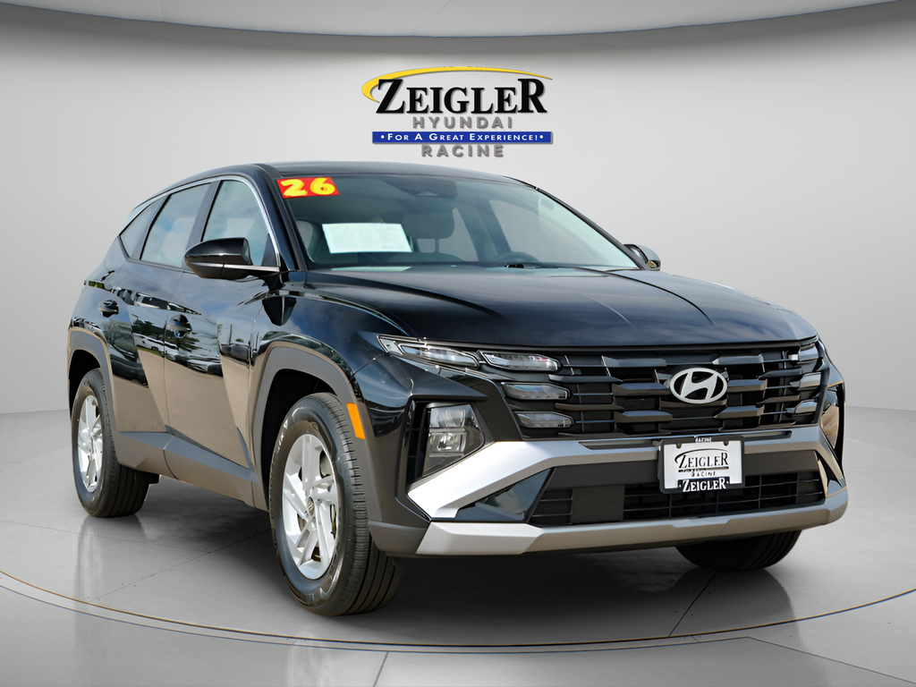 Phantom Black 2026 Hyundai Tucson SUV / Crossover Front-Wheel Drive 8-Speed Automatic