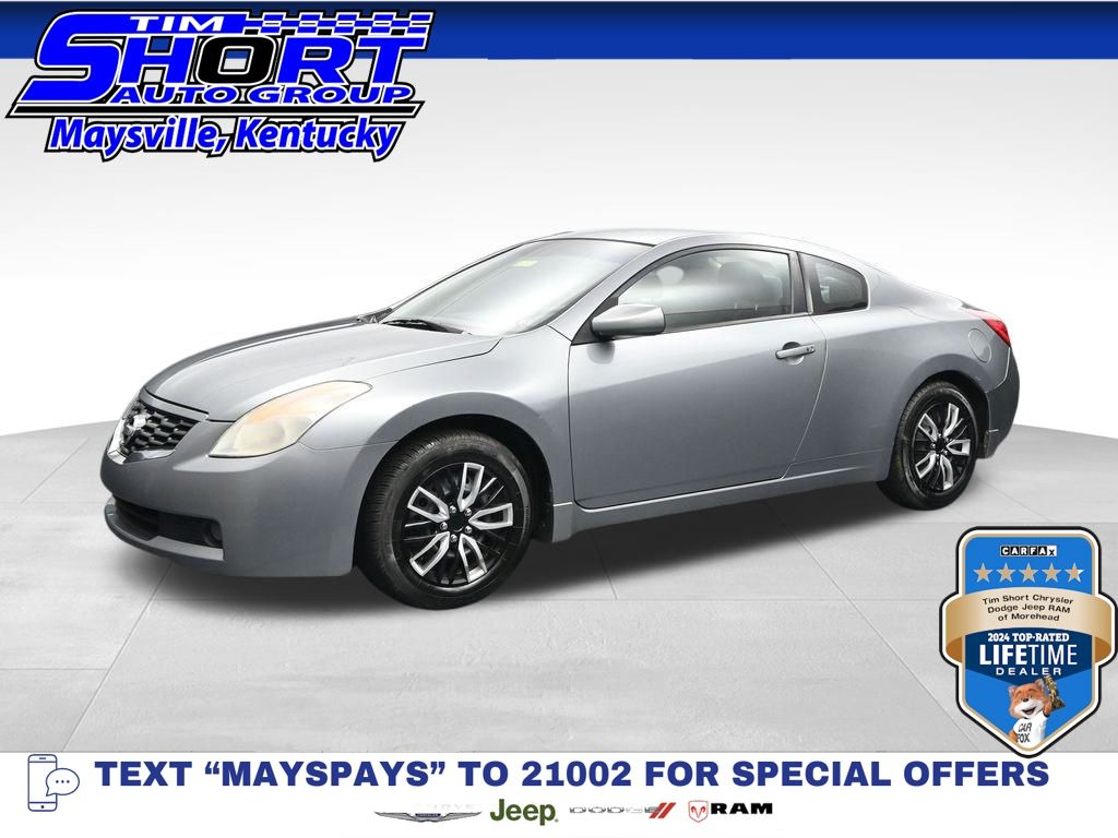 Precision Gray Metallic 2008 Nissan Altima Coupe Coupe Front-Wheel Drive Continuously Variable Transmission