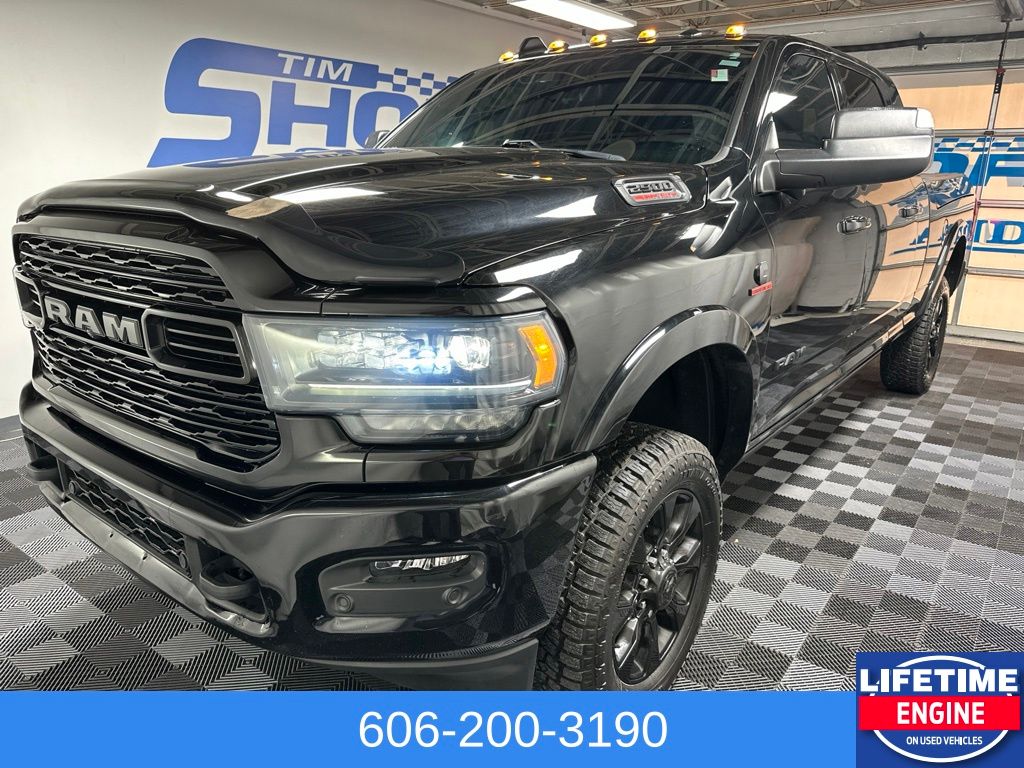 Diamond Black Crystal Pearlcoat 2021 RAM 2500 Pickup Truck Four-Wheel Drive 6-Speed Automatic