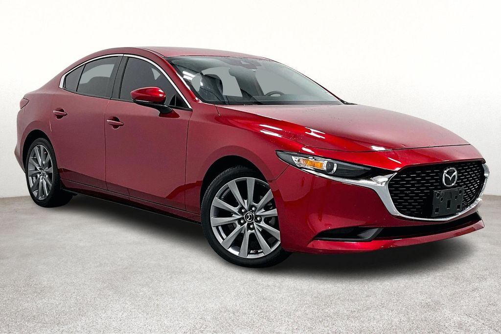Soul Red Crystal Metallic 2023 Mazda MAZDA3 Sedan Front-Wheel Drive 6-Speed Automatic