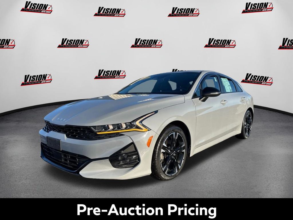 Wolf Gray 2023 Kia K5 GT-Line FWD Sedan Front-Wheel Drive 8-Speed Automatic