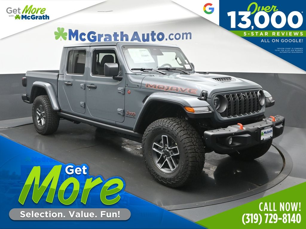 Anvil Clearcoat 2026 Jeep Gladiator Pickup Truck Four-Wheel Drive 8-Speed Automatic