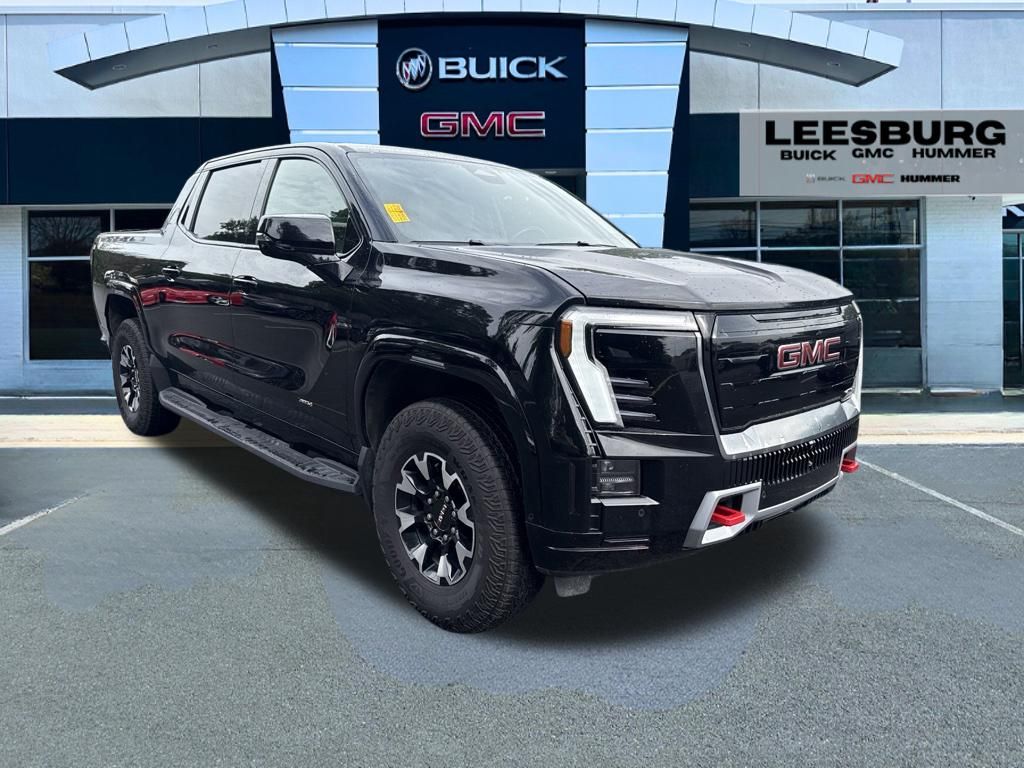 Onyx Black 2026 GMC Sierra EV Pickup Truck All-Wheel Drive 1-Speed Automatic