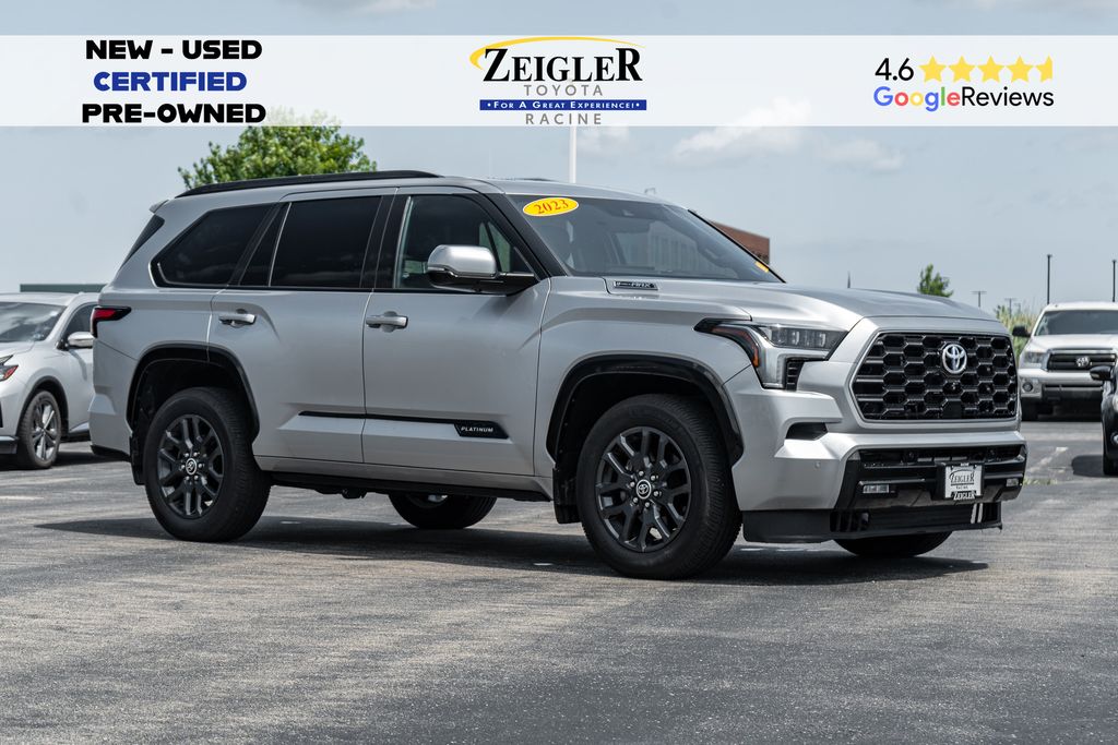 Celestial Silver Metallic 2023 Toyota Sequoia SUV / Crossover Four-Wheel Drive Automatic