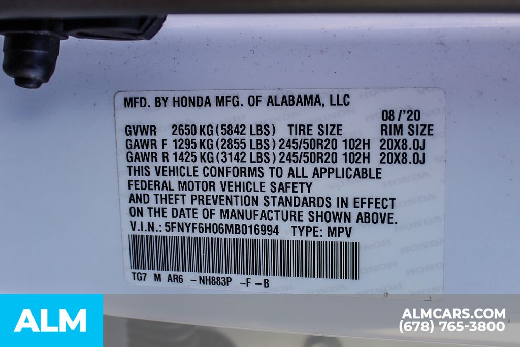 Used 2021 White Honda Elite image 42