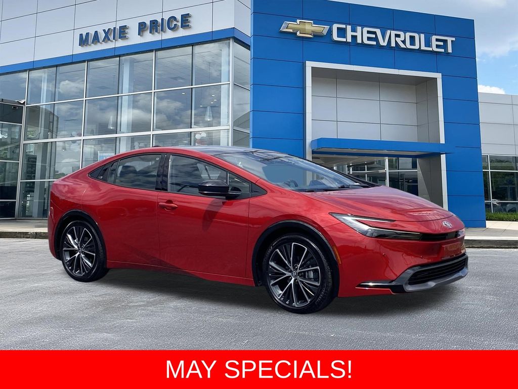 Red 2025 Toyota Prius Limited FWD Hatchback Front-Wheel Drive Continuously Variable Transmission