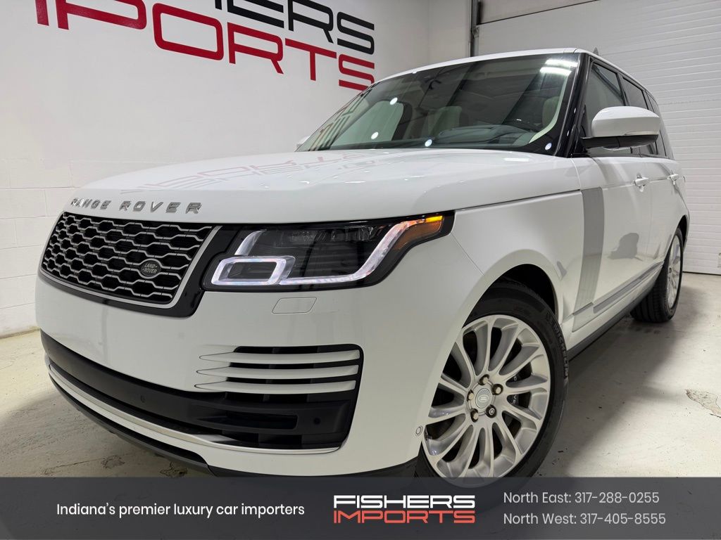 White 2019 Land Rover Range Rover V6 HSE 4WD SUV / Crossover All-Wheel Drive 8-Speed Automatic