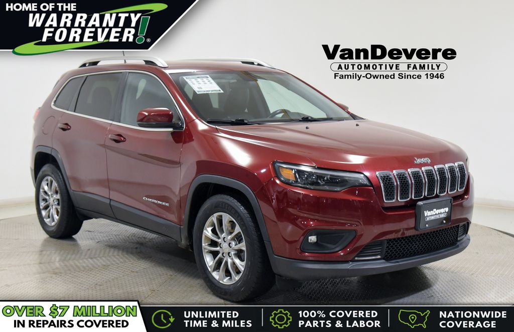 Velvet Red Pearlcoat 2019 Jeep Cherokee SUV / Crossover Front-Wheel Drive 9-Speed Automatic