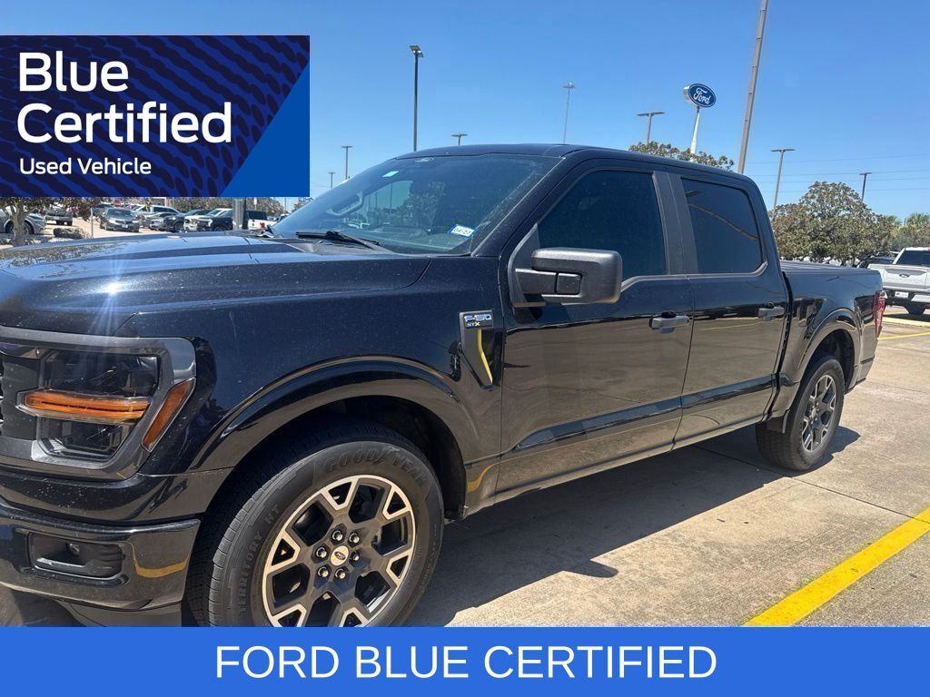 Agate Black Metallic 2024 Ford F-150 Pickup Truck 4X2 Automatic
