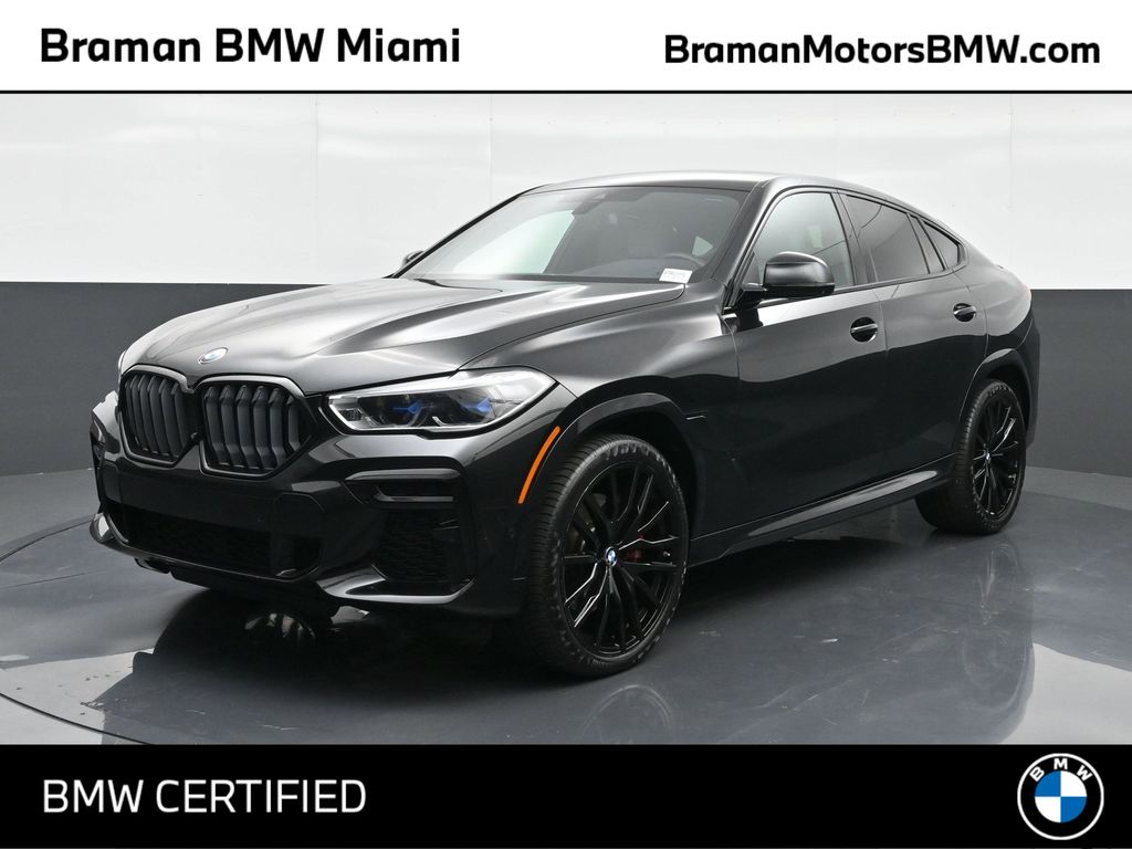 Black Sapphire Metallic 2023 BMW X6 xDrive40i AWD SUV / Crossover All-Wheel Drive 8-Speed Automatic