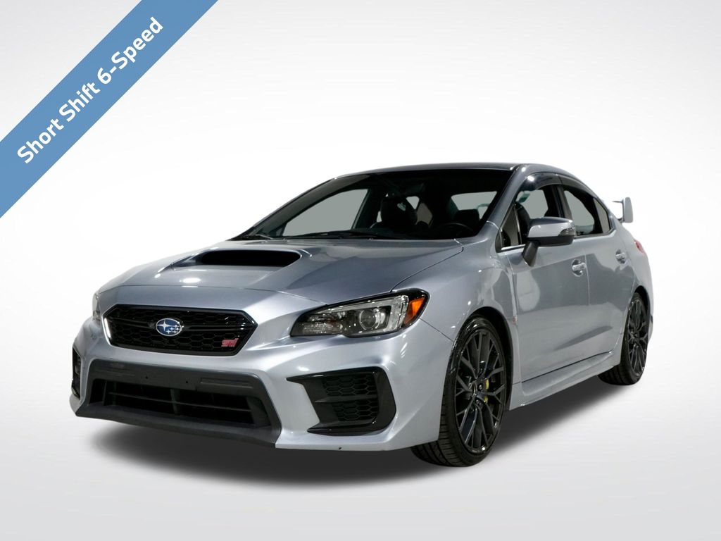 Ice Silver Metallic 2021 Subaru WRX STI Sedan All-Wheel Drive 5-Speed Manual