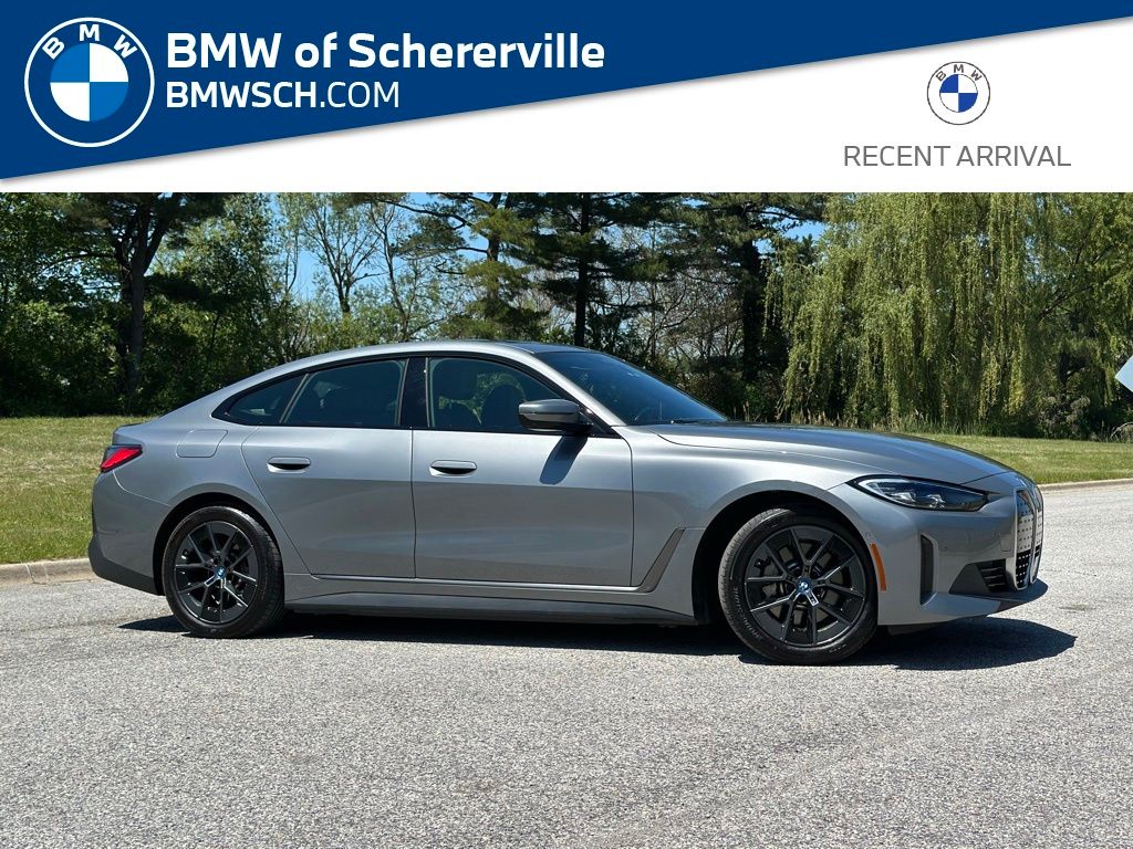 Skyscraper Gray Metallic 2023 BMW i4 eDrive35 Gran Coupe FWD Sedan Rear-Wheel Drive Automatic