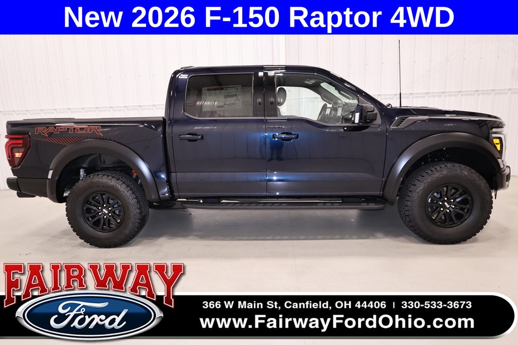 Antimatter Blue Metallic 2026 Ford F-150 Pickup Truck Four-Wheel Drive Automatic
