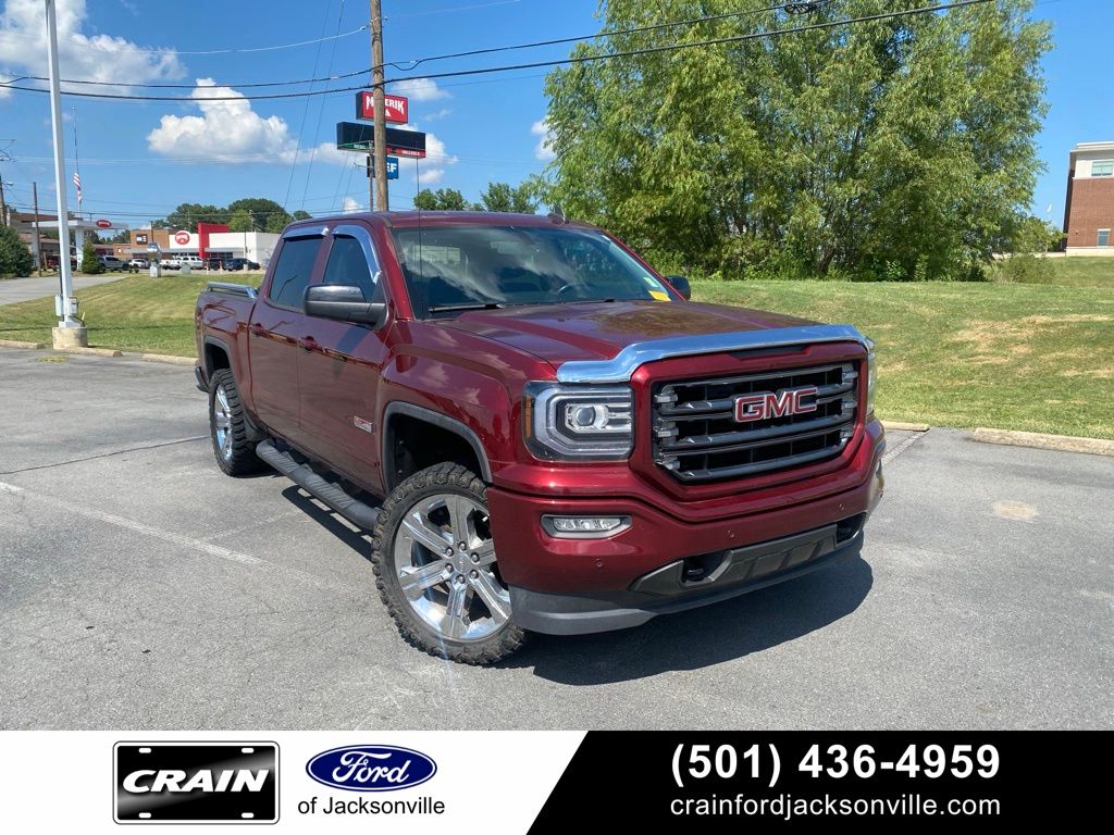 Crimson Red Tintcoat 2017 GMC Sierra 1500 Pickup Truck Four-Wheel Drive 8-Speed Automatic Overdrive
