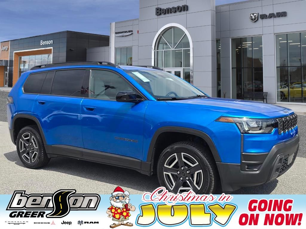 Blue Pearl 2026 Jeep Cherokee SUV / Crossover Four-Wheel Drive Continuously Variable Transmission