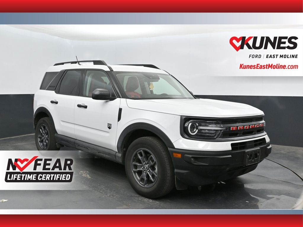 Oxford White 2024 Ford Bronco Sport SUV / Crossover All-Wheel Drive 8-Speed Automatic