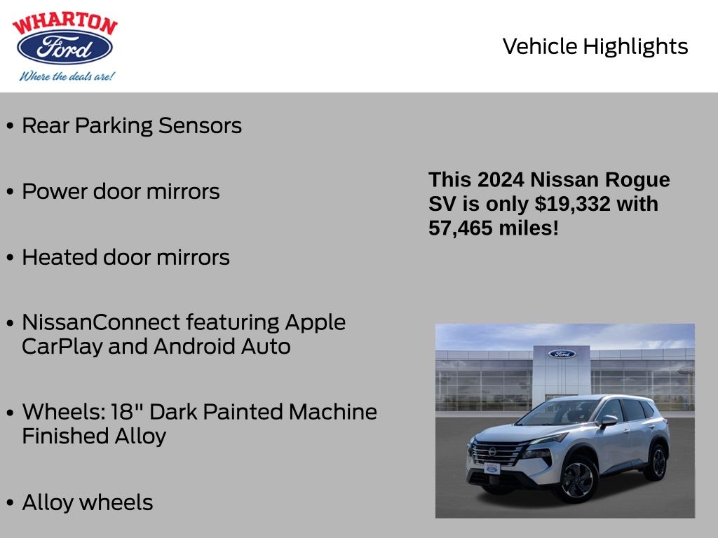 2024 Nissan Rogue SV - 9