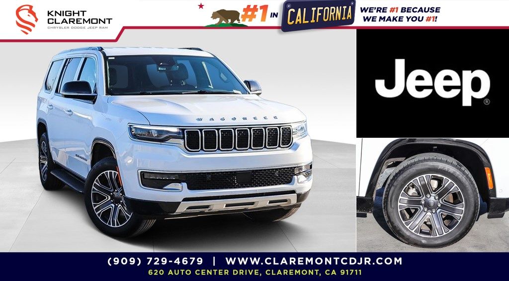 Bright White Clearcoat 2024 Jeep Wagoneer SUV / Crossover 4X2 8-Speed Automatic