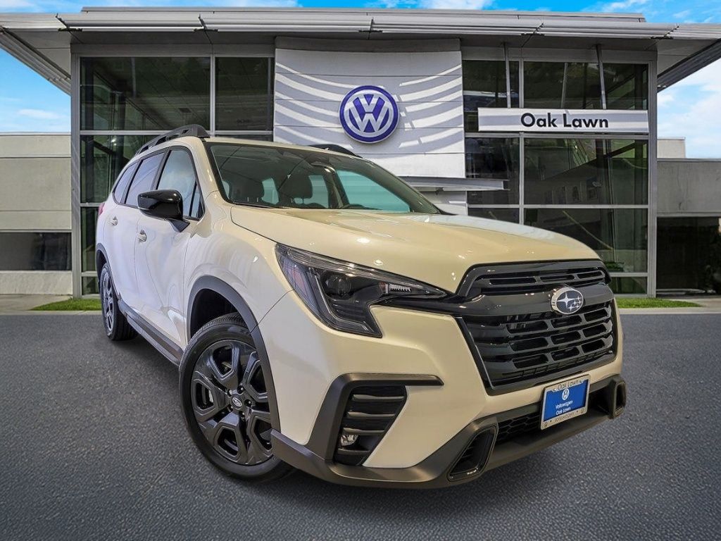 Crystal White Pearl 2025 Subaru Ascent SUV / Crossover All-Wheel Drive Continuously Variable Transmission