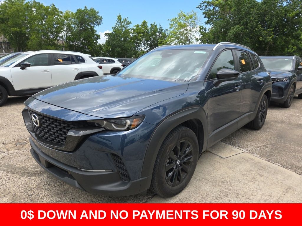 Blue Metallic 2025 Mazda CX-50 2.5 S Premium AWD SUV / Crossover All-Wheel Drive 6-Speed Automatic