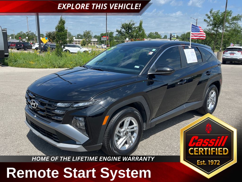 Phantom Black 2025 Hyundai Tucson SUV / Crossover Front-Wheel Drive 8-Speed Automatic