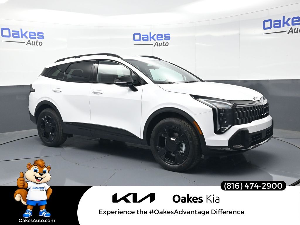 Glacial White Pearl 2026 Kia Sportage SUV / Crossover All-Wheel Drive 8-Speed Automatic