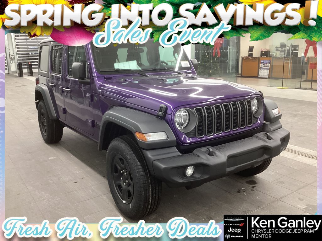 reign 2026 Jeep Wrangler Sport 4-Door 4WD SUV / Crossover Four-Wheel Drive 8-Speed Automatic