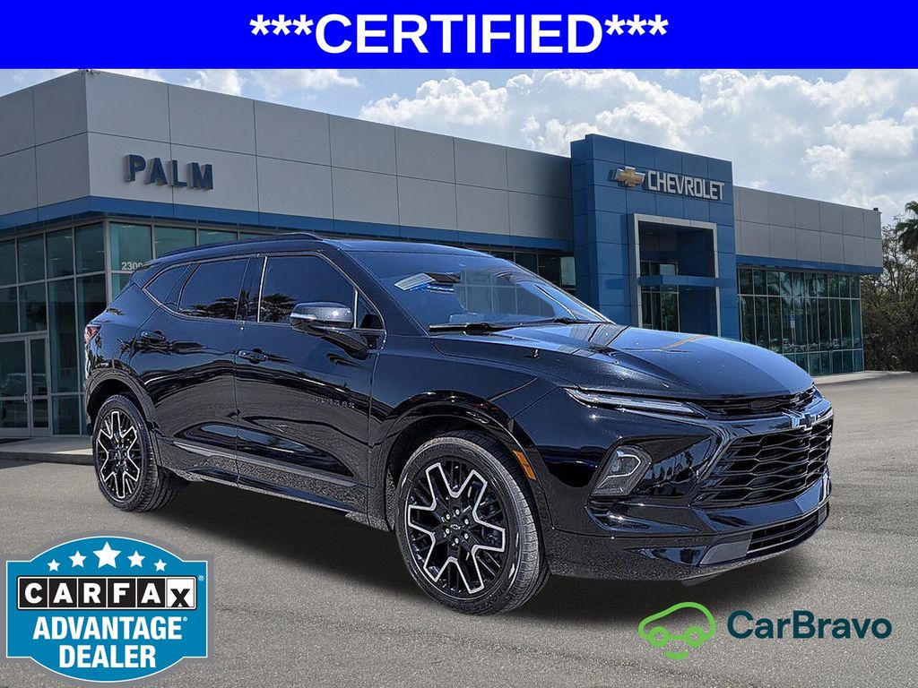Black 2023 Chevrolet Blazer SUV / Crossover All-Wheel Drive 9-Speed Automatic Overdrive