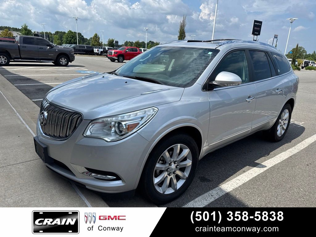 Quicksilver Metallic 2017 Buick Enclave SUV / Crossover Front-Wheel Drive 6-Speed Automatic Overdrive