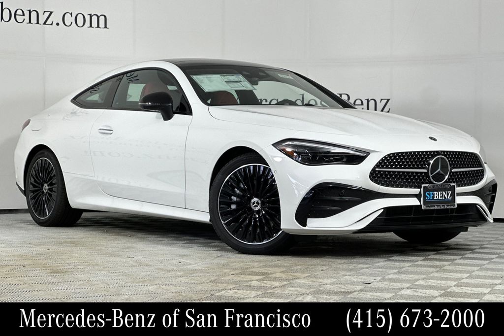Polar White 2026 Mercedes-Benz CLE Convertible All-Wheel Drive 9-Speed Automatic