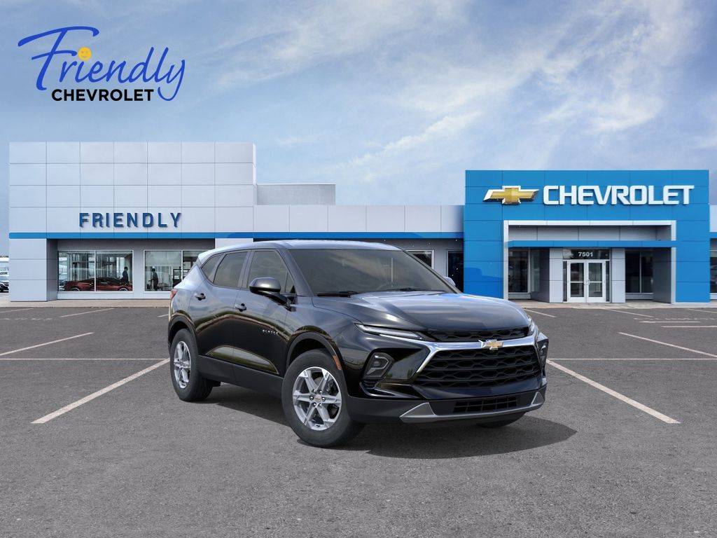 Black 2026 Chevrolet Blazer SUV / Crossover  9-Speed Automatic Overdrive