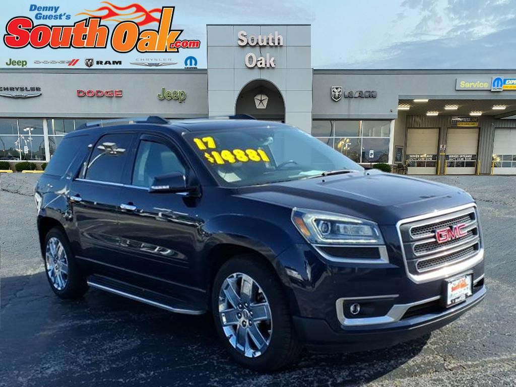 Dark Sapphire Blue Metallic 2017 GMC Acadia SUV / Crossover All-Wheel Drive 6-Speed Automatic
