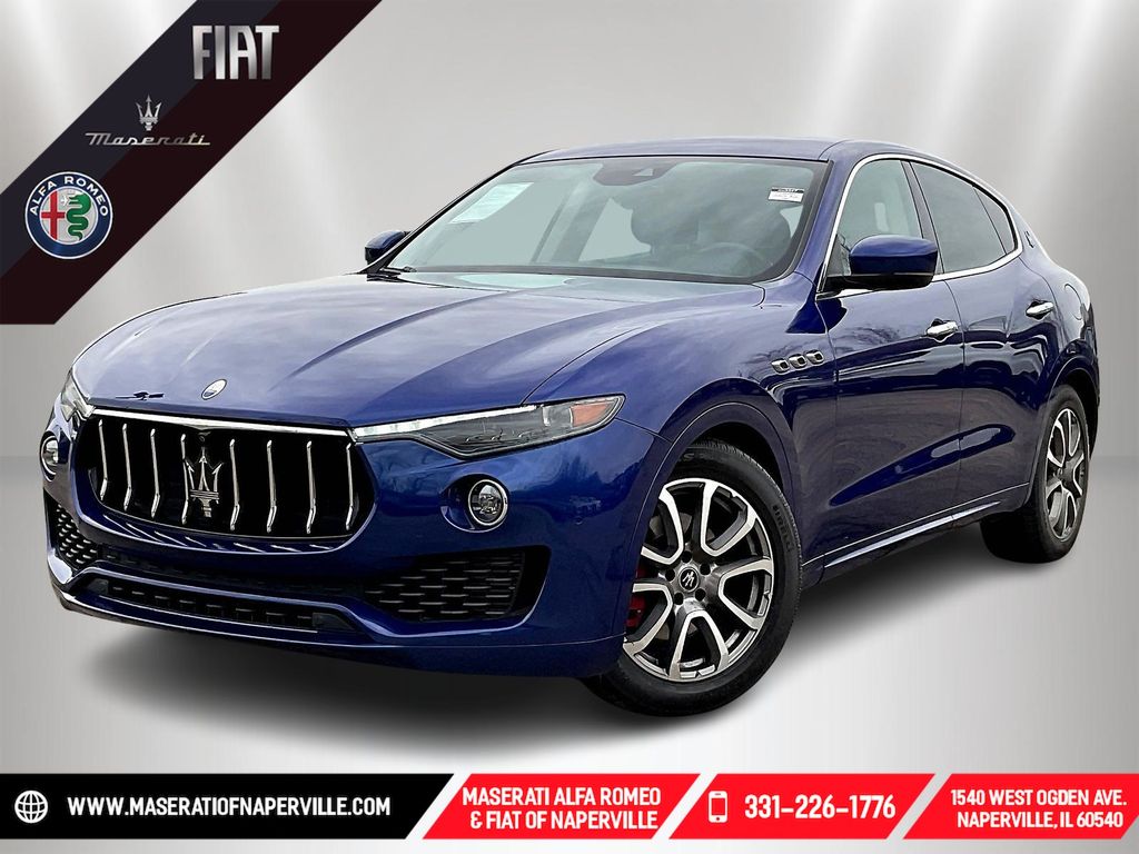 Blue 2019 Maserati Levante 3.0L AWD SUV / Crossover All-Wheel Drive 8-Speed Automatic