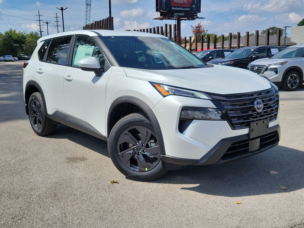 Everest White Pearl Tricoat 2026 Nissan Rogue SUV / Crossover All-Wheel Drive Continuously Variable Transmission