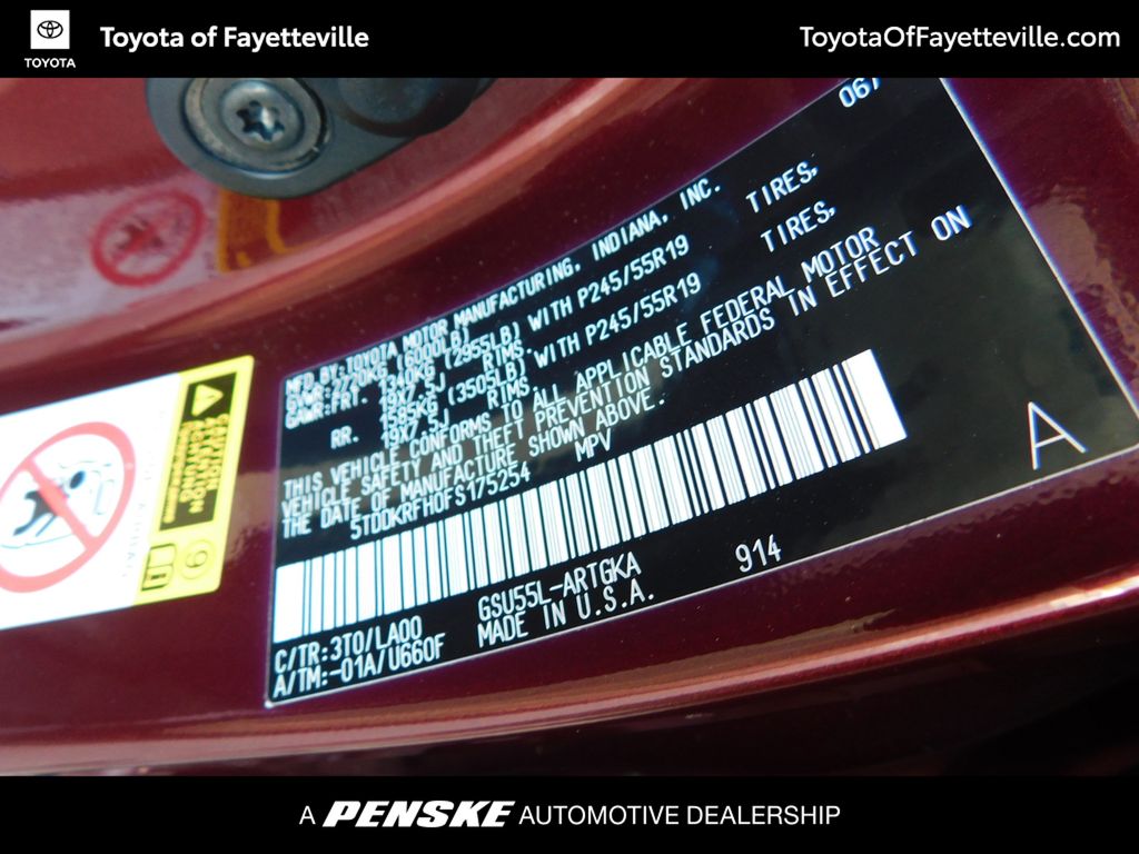 2015 Toyota Highlander Limited 9
