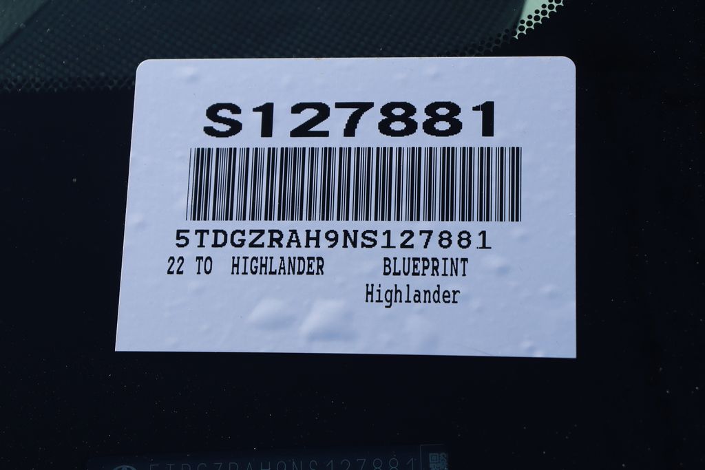 2022 Toyota Highlander XLE 6