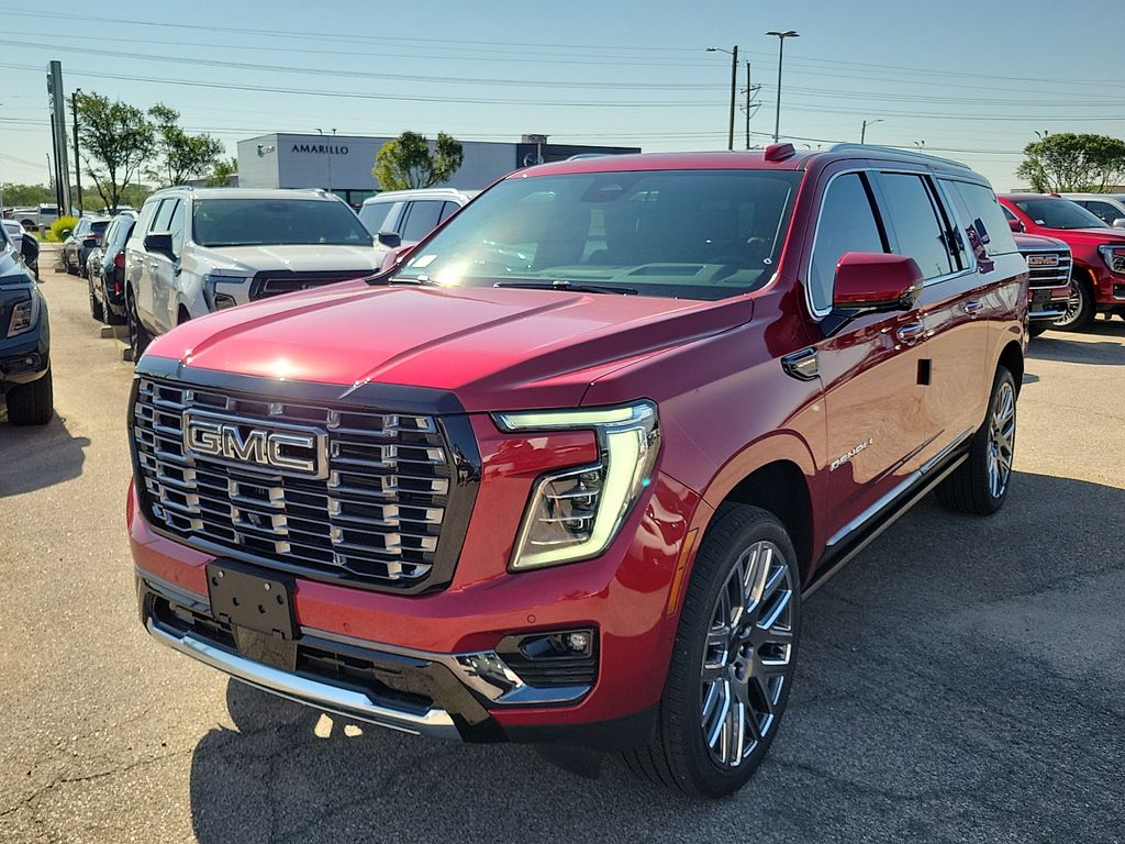 2026 GMC Yukon XL Denali Ultimate Red at Brown Buick GMC