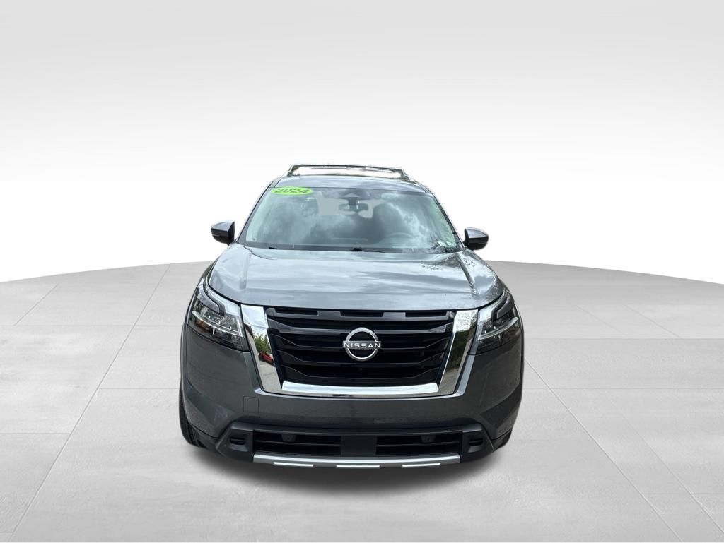 2024 Nissan Pathfinder Platinum Gray at South Hills Kia