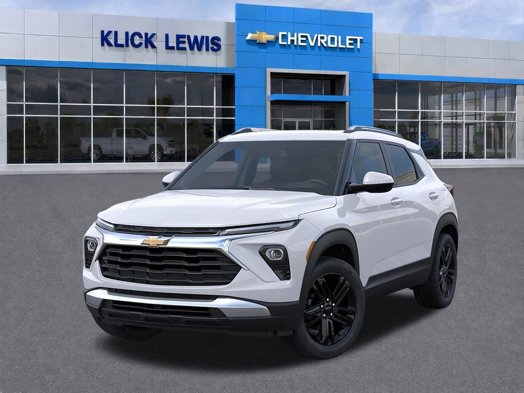 2026 Chevrolet TrailBlazer LT White at Klick Lewis Buick Chevrolet