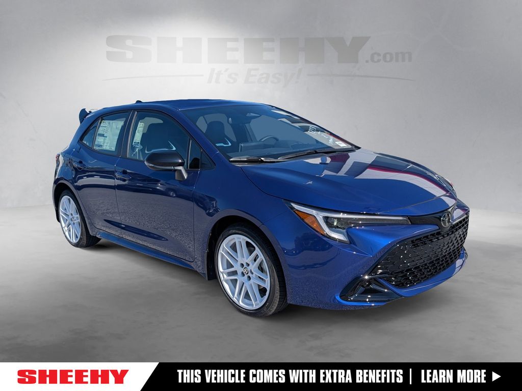 Blue Crush Metallic 2026 Toyota Corolla Hatchback Hatchback Front-Wheel Drive Continuously Variable Transmission