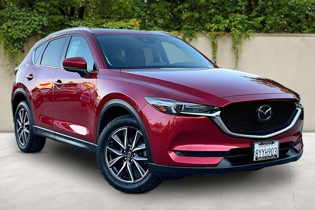 Soul Red Crystal Metallic 2018 Mazda CX-5 Grand Touring AWD SUV / Crossover All-Wheel Drive 6-Speed Automatic
