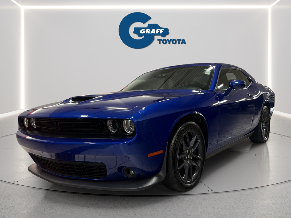 Indigo Blue 2022 Dodge Challenger GT AWD Coupe All-Wheel Drive 8-Speed Automatic